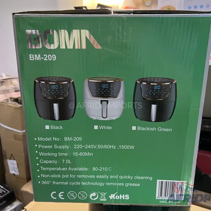 German Lot Imported BOMA 7L Air Fryer