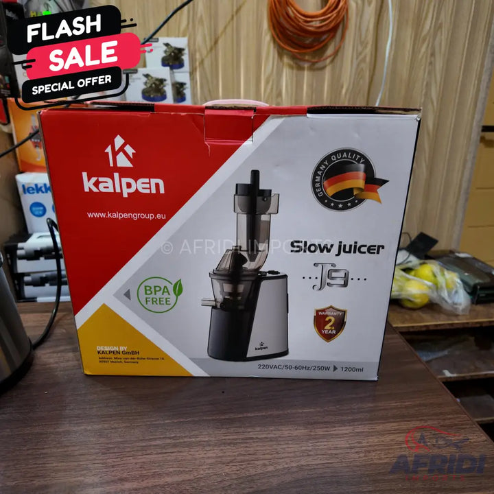 German Lot Imported Kalpen J9 Slow Juicer