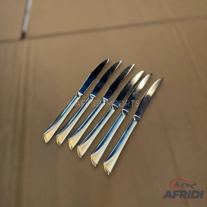 German Unique Open Cutlery - Knife - (6 Pieces)