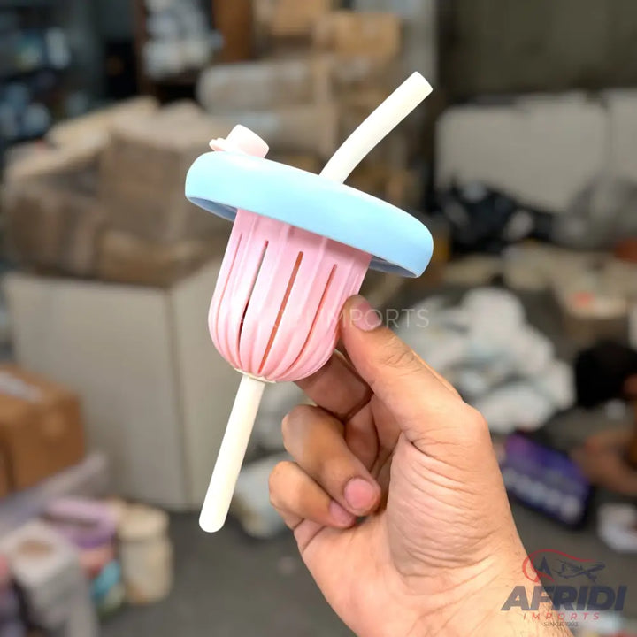 Happy Cup - Glass Timbler - Blue (MF1-B)