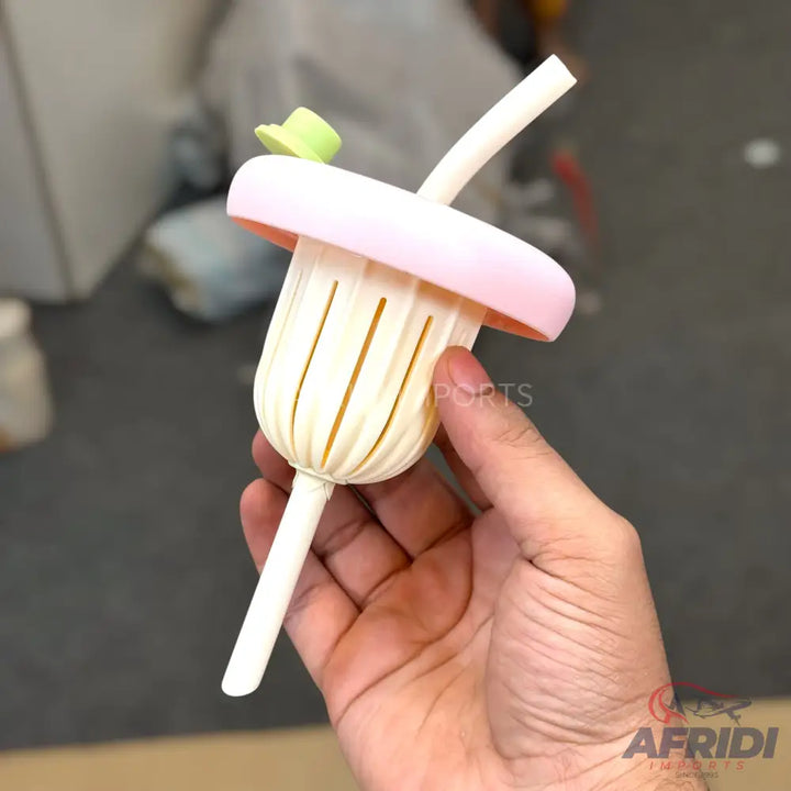 Happy Cup - Glass Timbler - Pink (MF1-A)