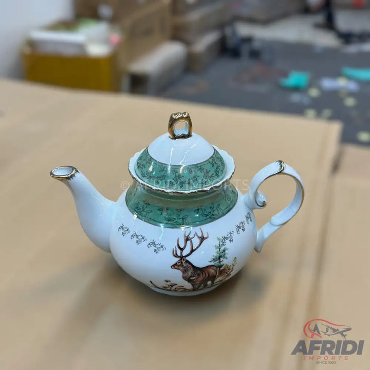 Hand Made porcelain Teapot Set - Made for Europe - Lot Import