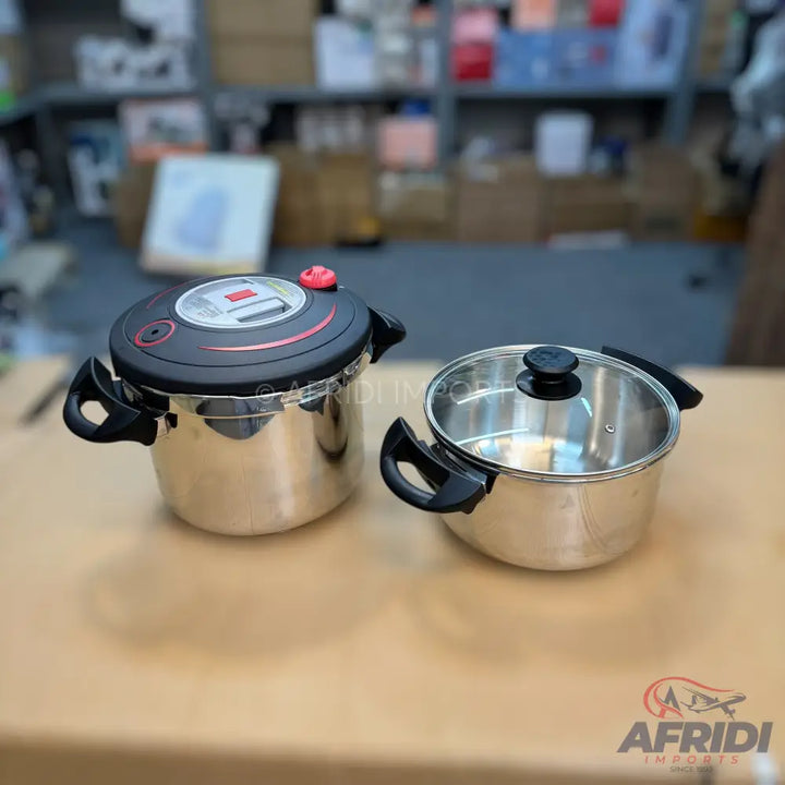 Hannover 8 + 6L Pressure Cooker - German Lot