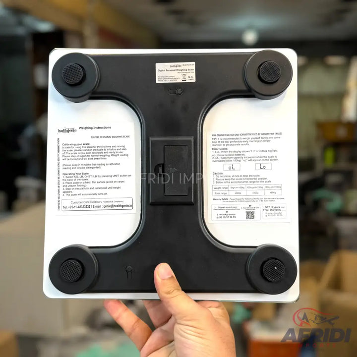 Health Genie Personal Body Weight Scale