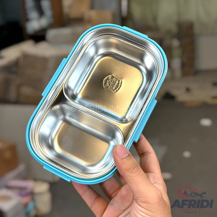 Healthy Insulated Lunch Box - Blue (LF7-B)