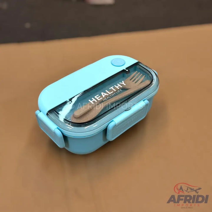 Healthy Insulated Lunch Box - Blue (LF7-B)