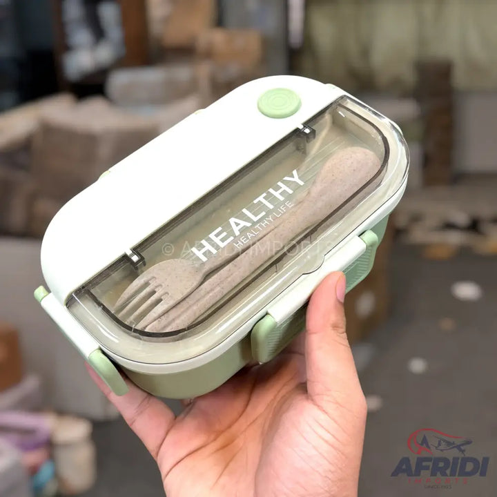 Healthy Insulated Lunch Box - Green (LF7-C)