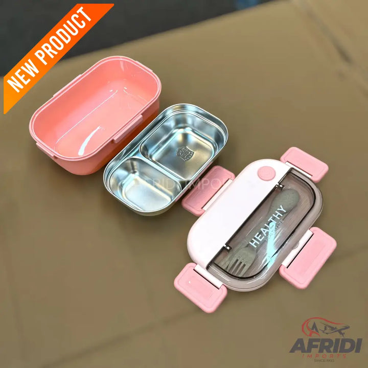 Healthy Insulated Lunch Box - Pink (LF7-D)