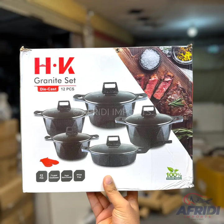 HK 12 Piece Granite Set