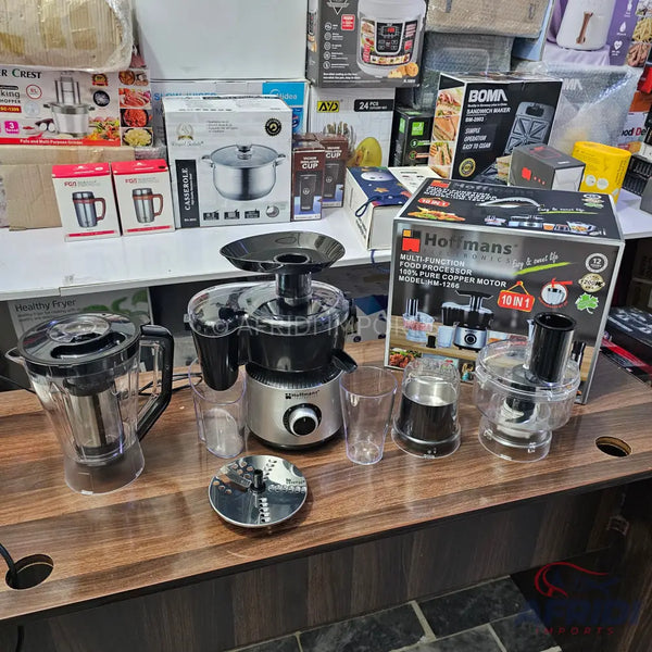Hoffmans 10 in 1 Multifunctional Food Processor German Lot