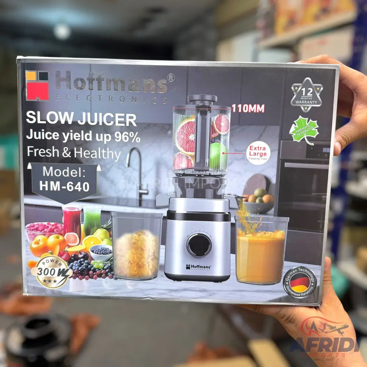 Hoffmans 300W Slow Juicer - German Lot