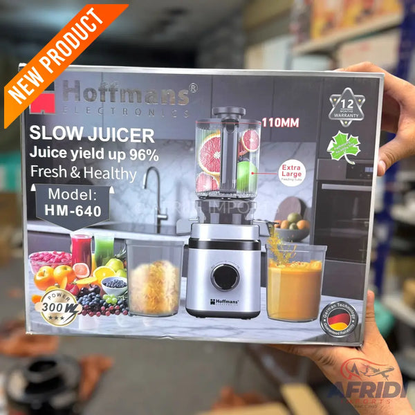 Hoffmans 300W Slow Juicer - German Lot