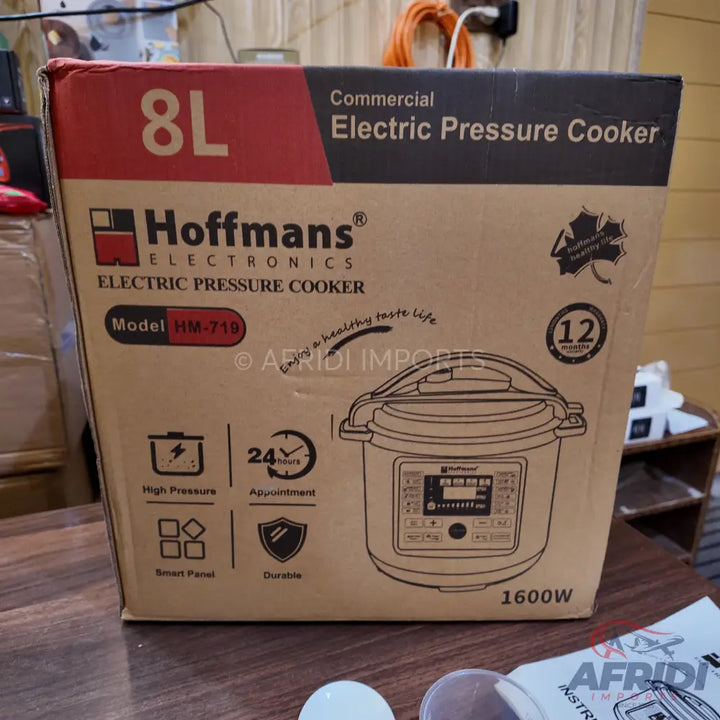 Hoffmans 8L Electric Pressure Cooker German Lot