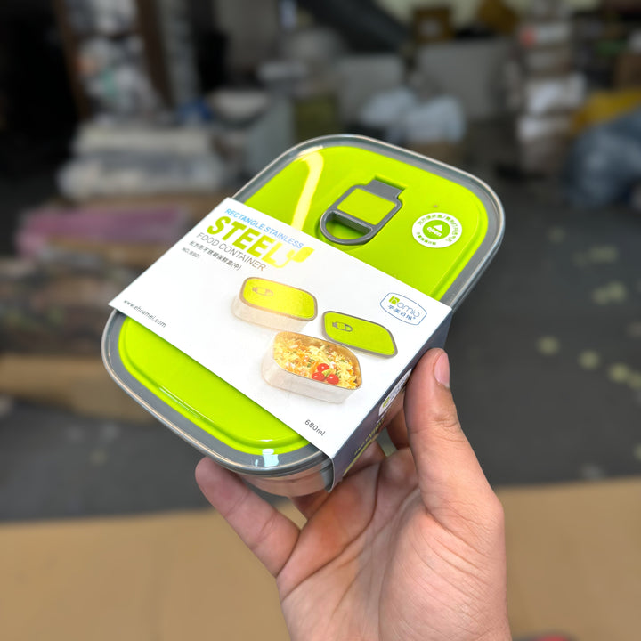 Homio Stainless Steel Food Container Leakproof – Afridi Imports