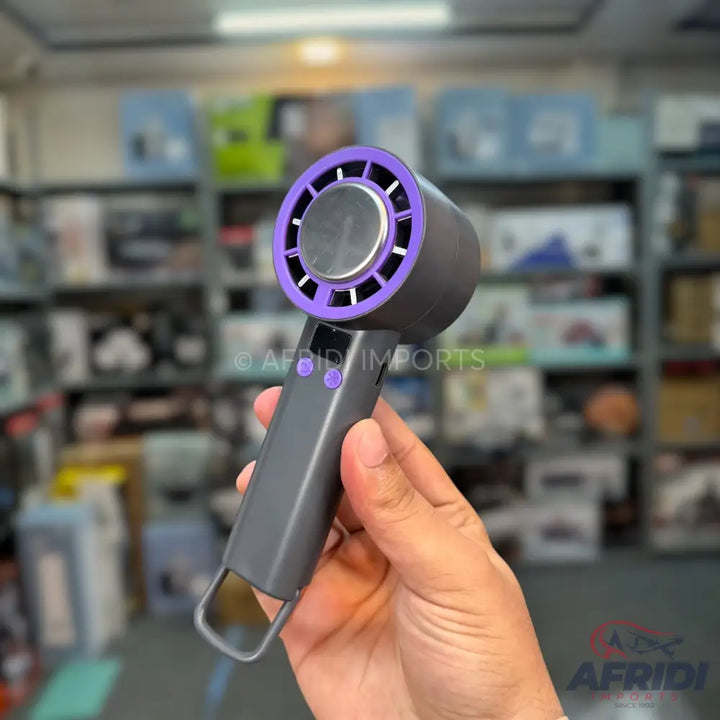 Ice Compression Handheld Fan Rechargeable