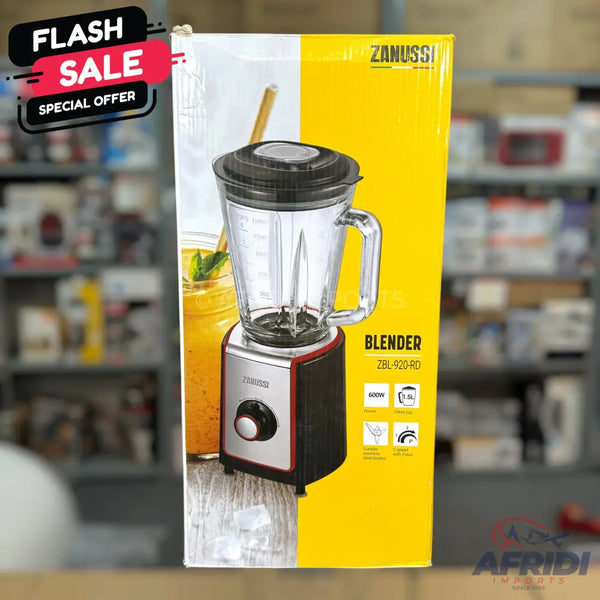 Italy Lot Imported Zanussi Glass Blender