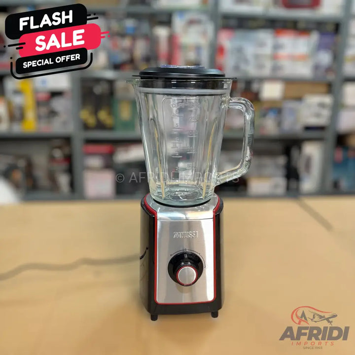 Italy Lot Imported Zanussi Glass Blender