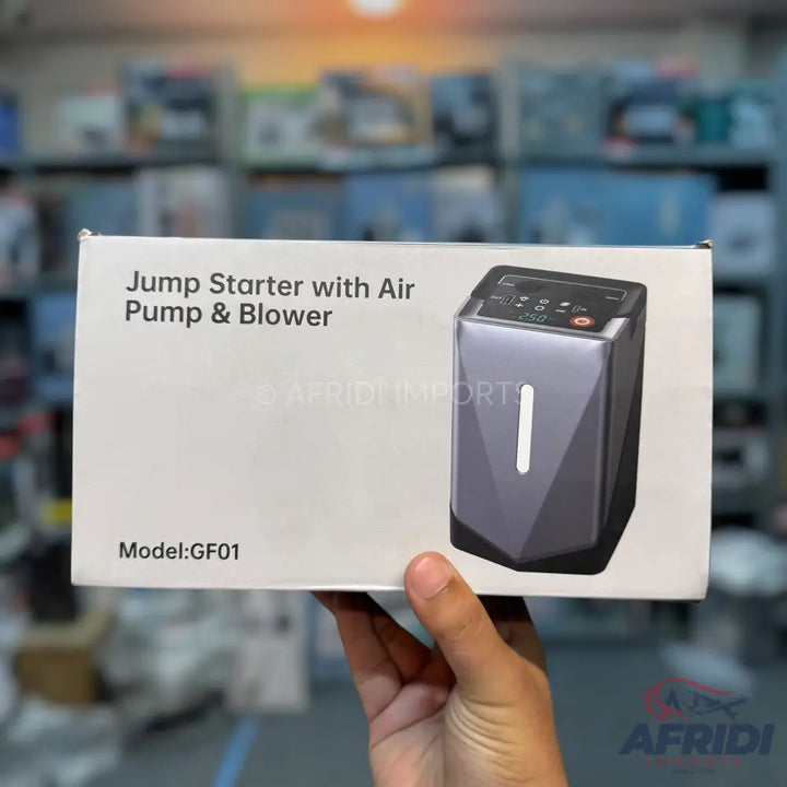 Jump Starter & Tire Inflator Digital & Rechargeable