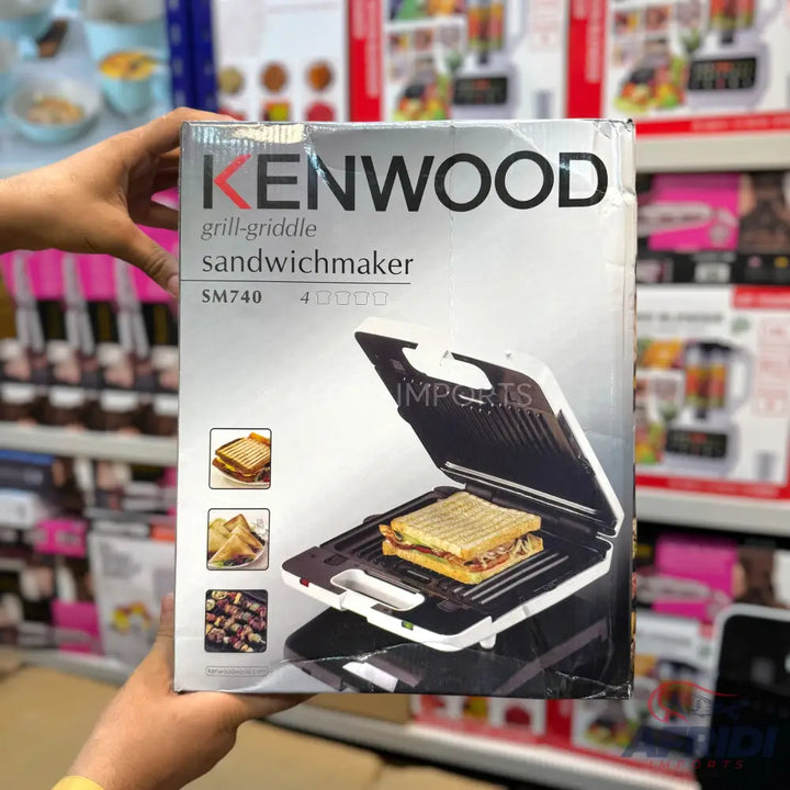Kenwood grill-griddle sandwich maker.