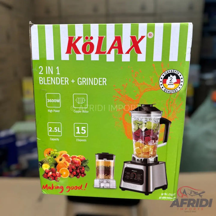 Kolax 2.5L Blender Grinder German Lot