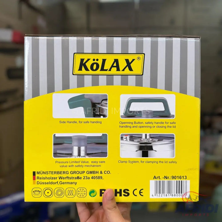 Kolax 5L Pressure Cooker German Lot