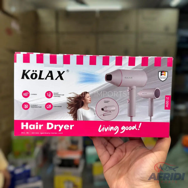 Kolax Folding Hair Dryer German Lot