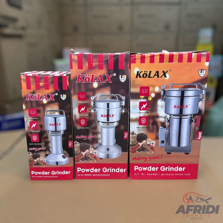 Kolax Powerful Powder Grinder German Lot