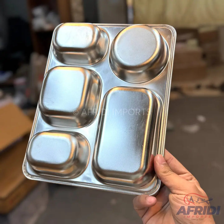 5 Compartment Lunch Tray with Lid (RWP69)