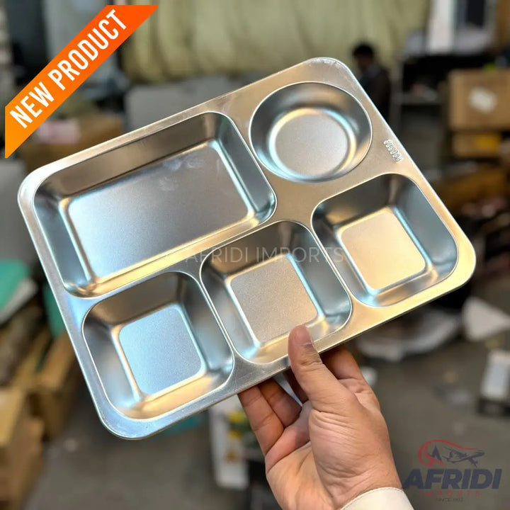 Korean Style New Lunch Tray - 5 Section