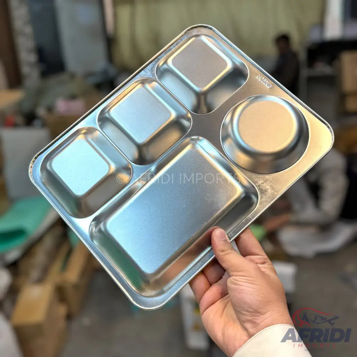 Korean Style New Lunch Tray - 5 Section