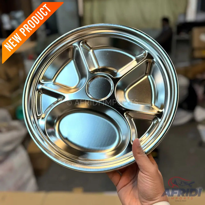 Korean Style Round Lunch Tray - 7 Section