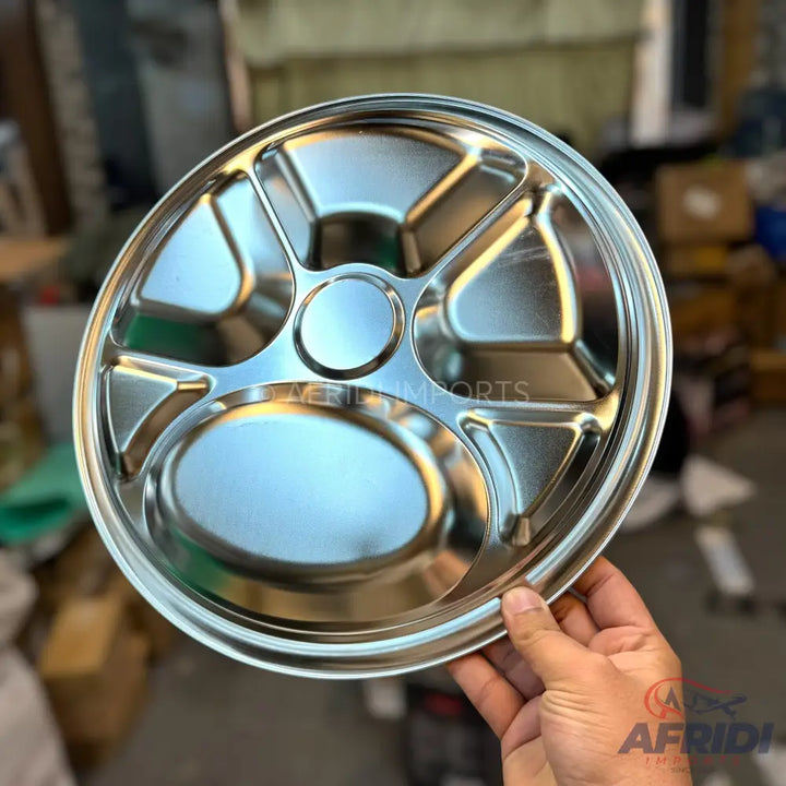 Korean Style Round Lunch Tray - 7 Section