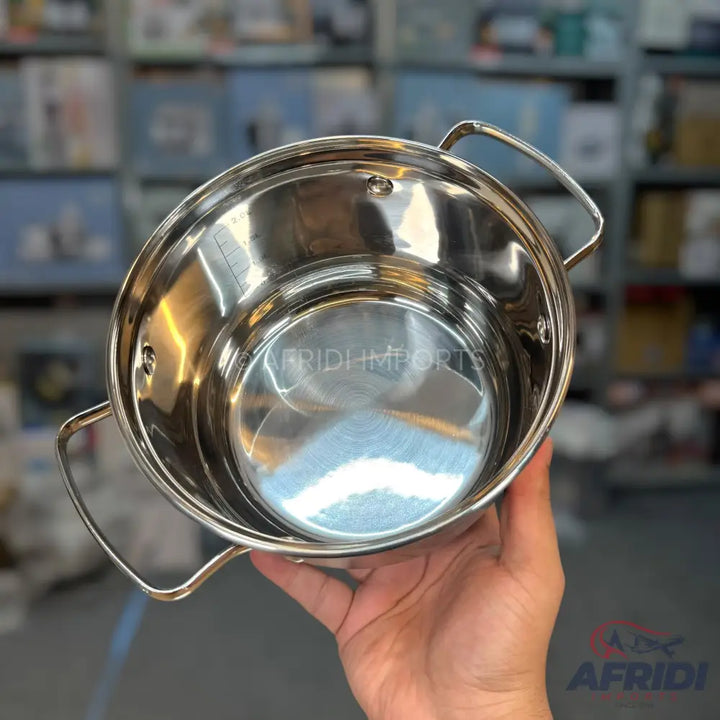 Kormaz 11 Piece Cookware set with Glass & Metal Lid Turkish Lot