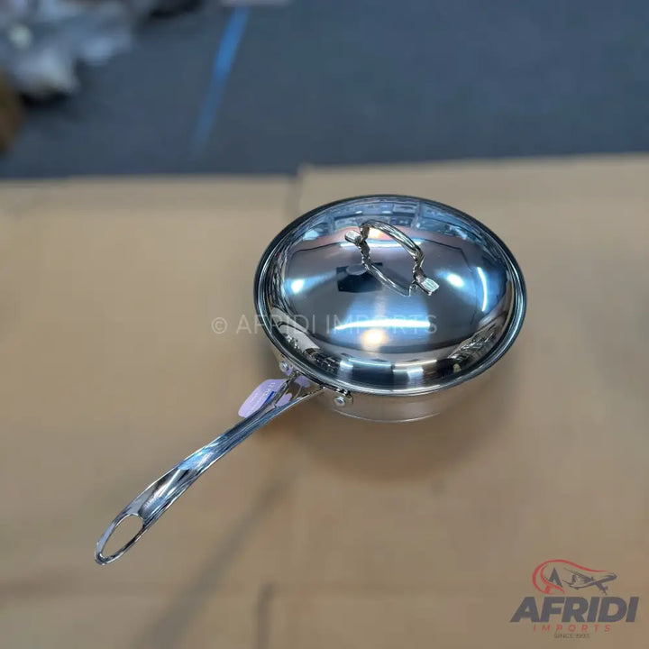 Kormaz 11 Piece Cookware set with Glass & Metal Lid Turkish Lot
