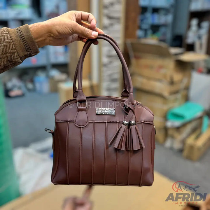 Ladies Handbag - Brown