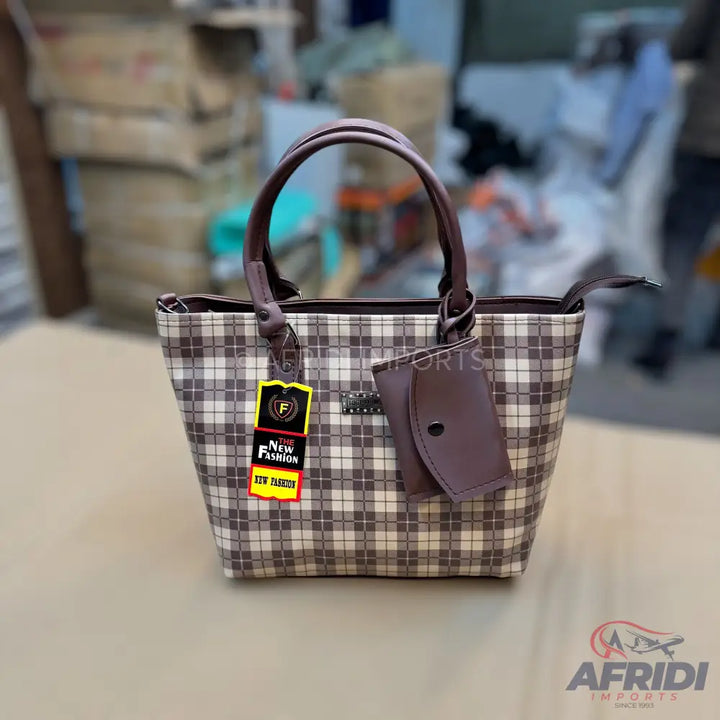 Ladies Purse - Grey Print