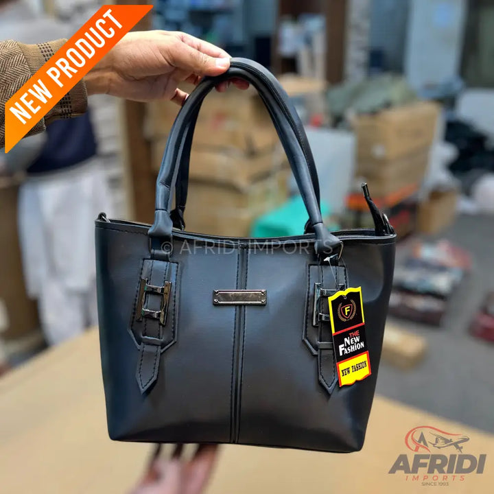 Ladies Shoulder Bag - Black