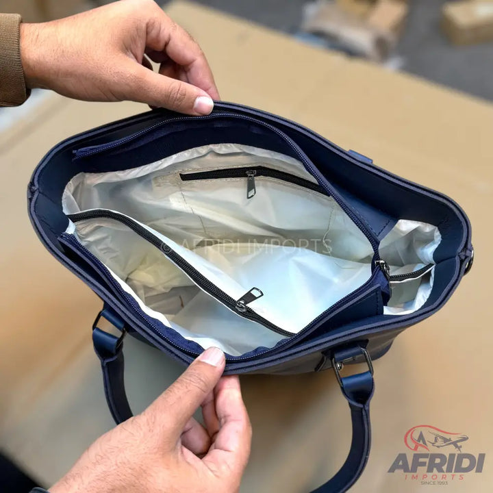 Ladies Shoulder Bag - Blue