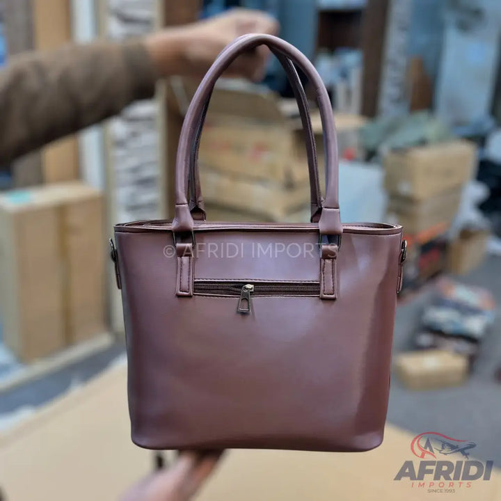 Ladies Shoulder Bag - Brown