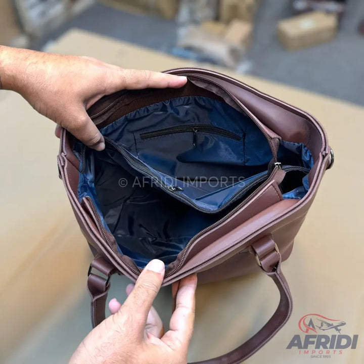 Ladies Shoulder Bag - Brown