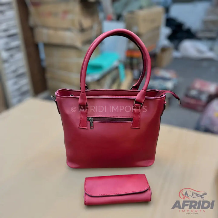 Ladies Shoulder Bag - Maroon
