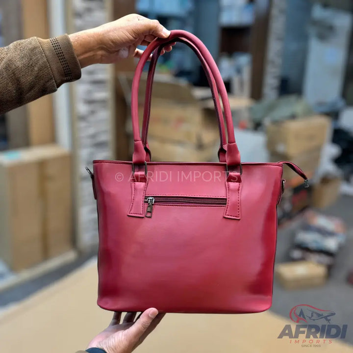 Ladies Shoulder Bag - Maroon