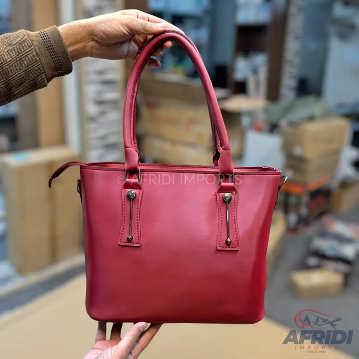 Ladies Shoulder Bag - Maroon