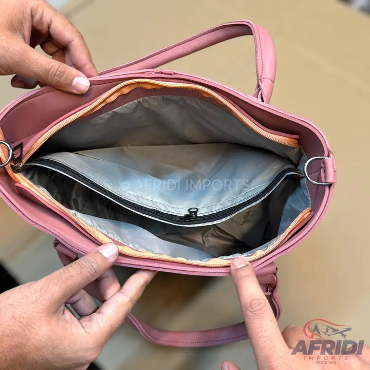Ladies Shoulder Bag - Pink