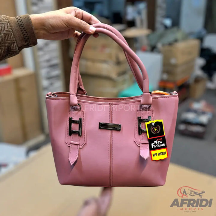 Ladies Shoulder Bag - Pink