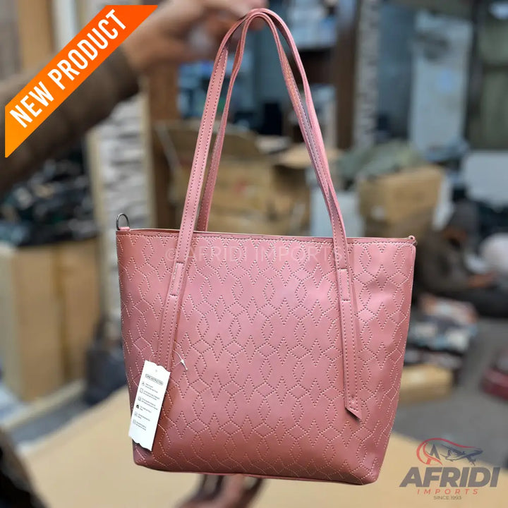 Ladies Tote Bag - Pink