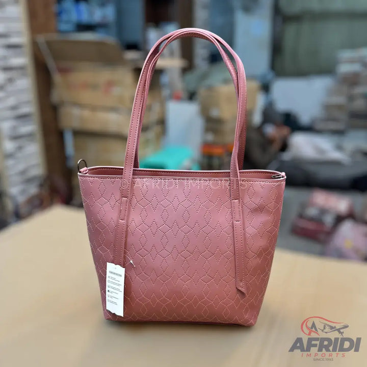Ladies Tote Bag - Pink