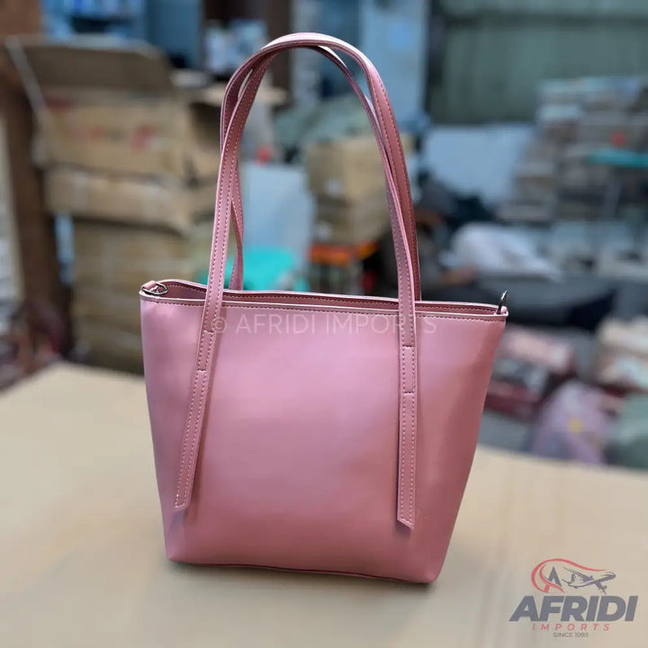Ladies Tote Bag - Pink