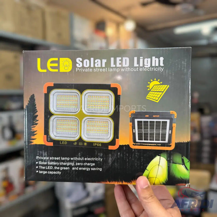 LED Solar Flood Light