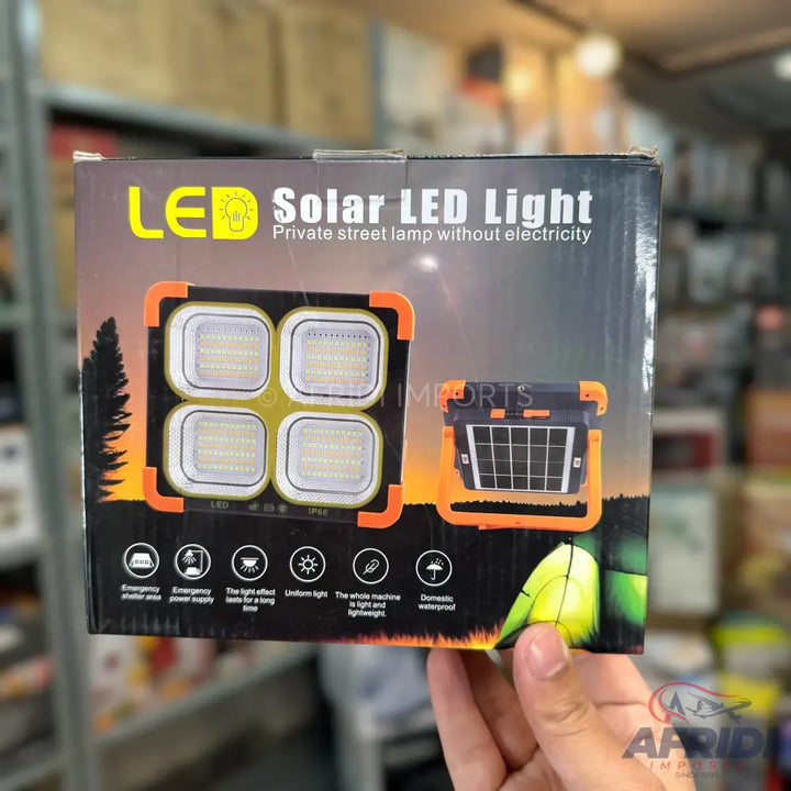 LED Solar Flood Light